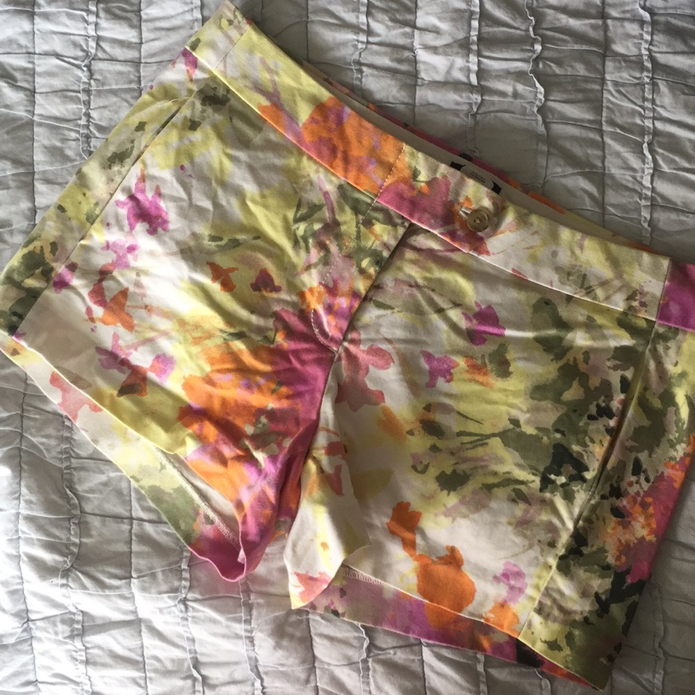 J Crew Floral Shorts